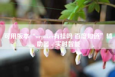 可用版本“wepoker有挂吗 百度知道	”辅助器 - 实时智能